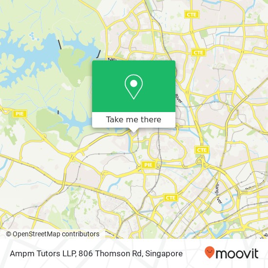 Ampm Tutors LLP, 806 Thomson Rd map