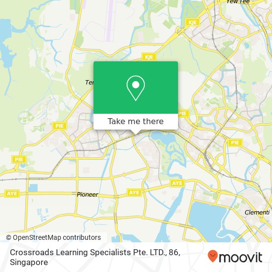 Crossroads Learning Specialists Pte. LTD., 86地图