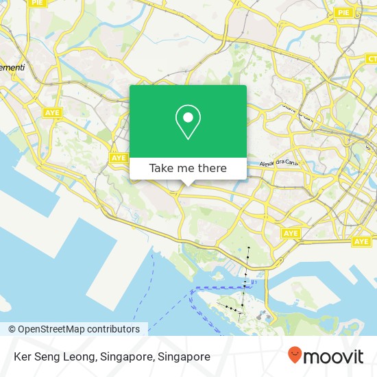 Ker Seng Leong, Singapore map