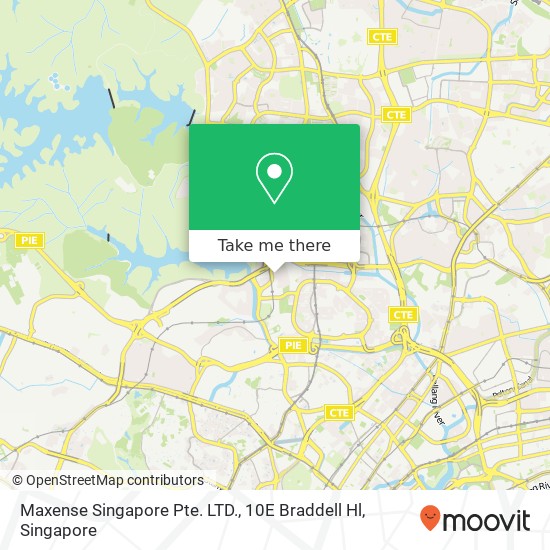 Maxense Singapore Pte. LTD., 10E Braddell Hl地图