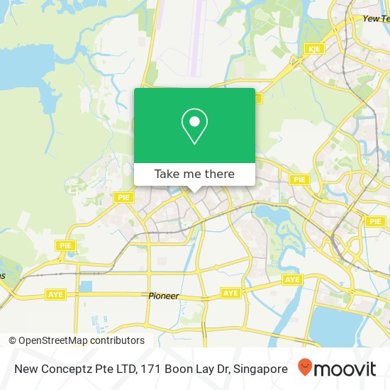 New Conceptz Pte LTD, 171 Boon Lay Dr map