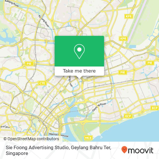 Sie Foong Advertising Studio, Geylang Bahru Ter地图
