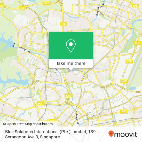 Blue Solutions International (Pte.) Limited, 139 Serangoon Ave 3 map