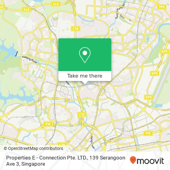 Properties E - Connection Pte. LTD., 139 Serangoon Ave 3 map