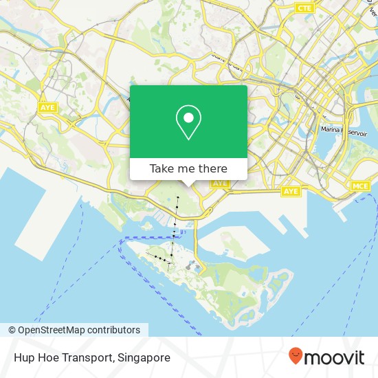 Hup Hoe Transport map