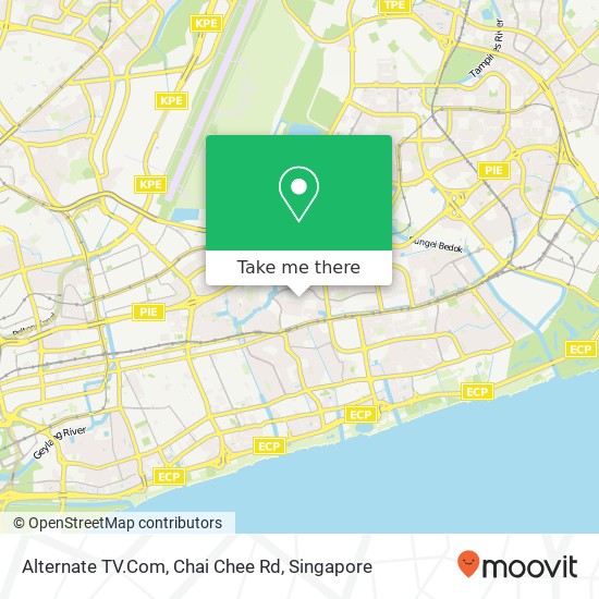 Alternate TV.Com, Chai Chee Rd map