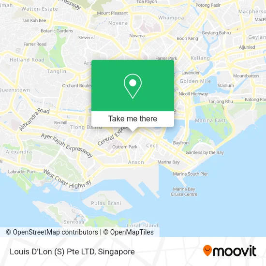 Louis D'Lon (S) Pte LTD map