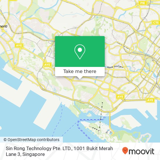 Sin Rong Technology Pte. LTD., 1001 Bukit Merah Lane 3地图