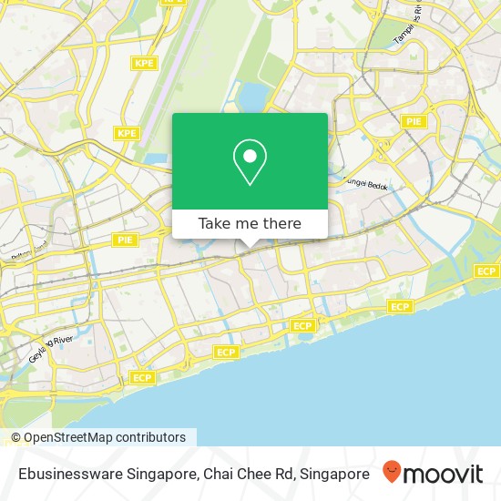 Ebusinessware Singapore, Chai Chee Rd地图