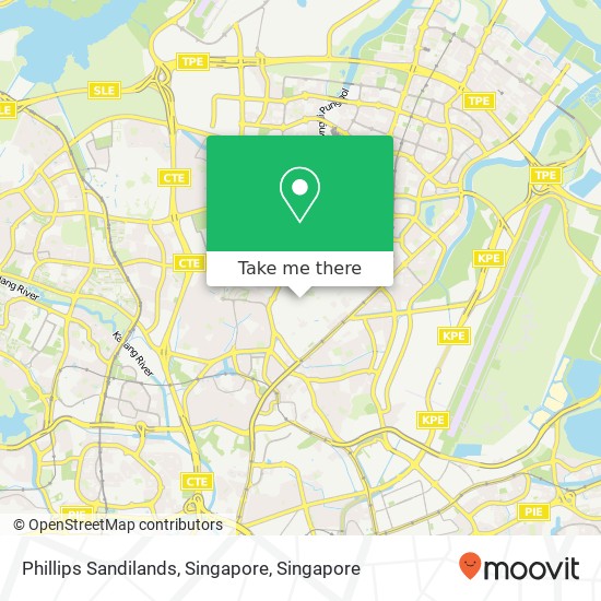 Phillips Sandilands, Singapore map