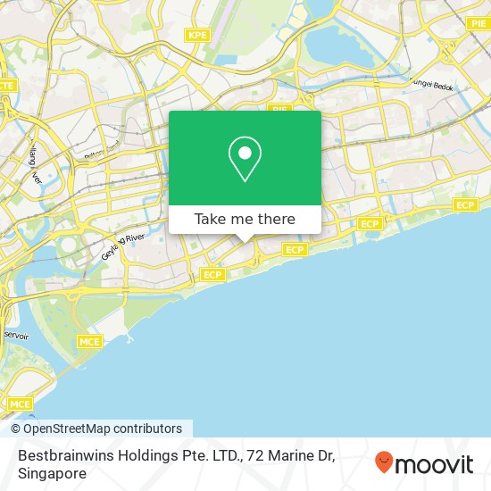 Bestbrainwins Holdings Pte. LTD., 72 Marine Dr地图