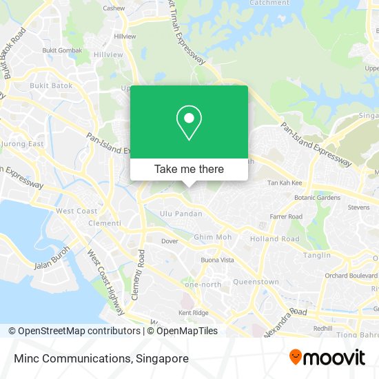 Minc Communications map