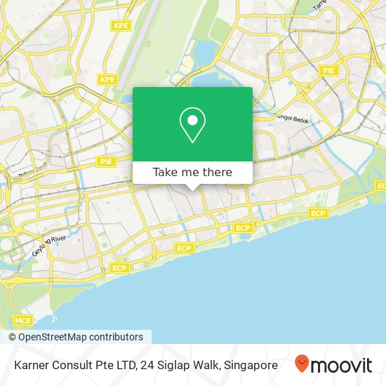 Karner Consult Pte LTD, 24 Siglap Walk地图