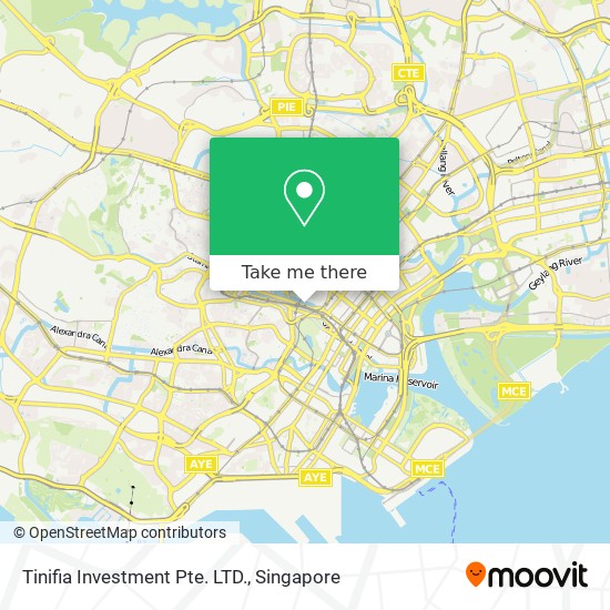 Tinifia Investment Pte. LTD. map