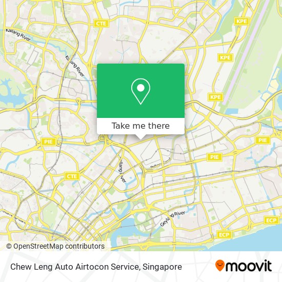 Chew Leng Auto Airtocon Service map