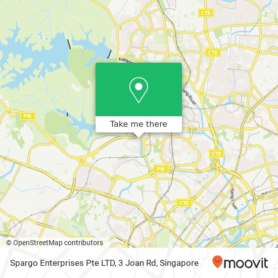 Spargo Enterprises Pte LTD, 3 Joan Rd地图