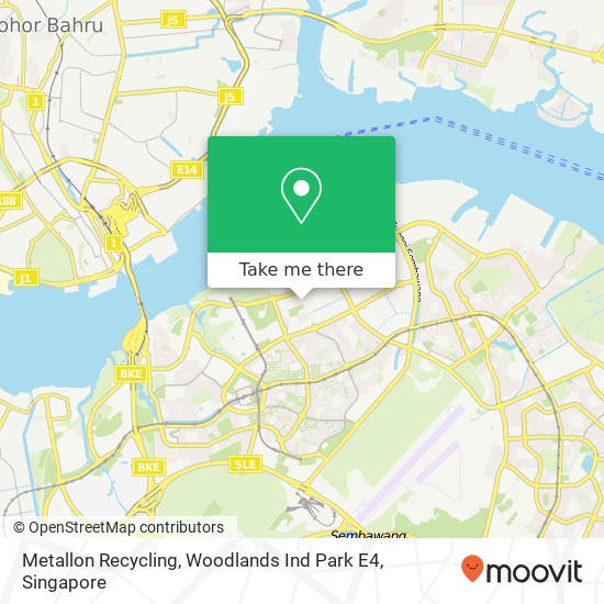 Metallon Recycling, Woodlands Ind Park E4 map