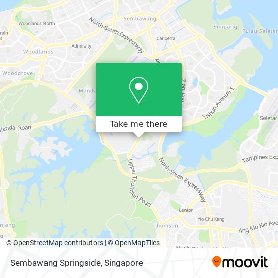Sembawang Springside地图