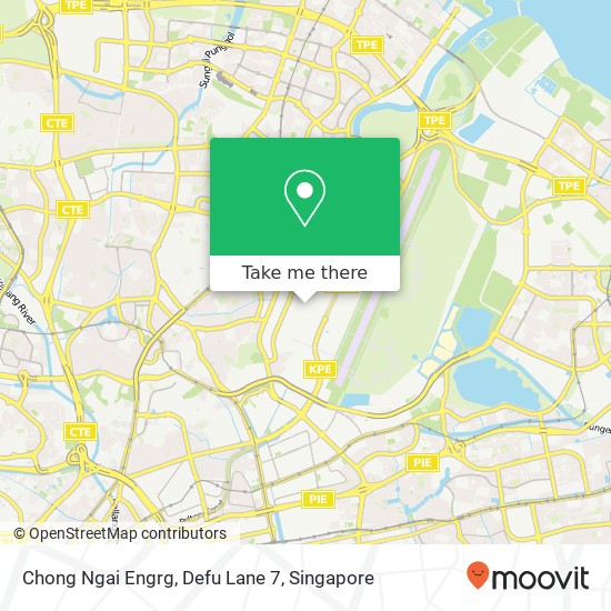 Chong Ngai Engrg, Defu Lane 7地图