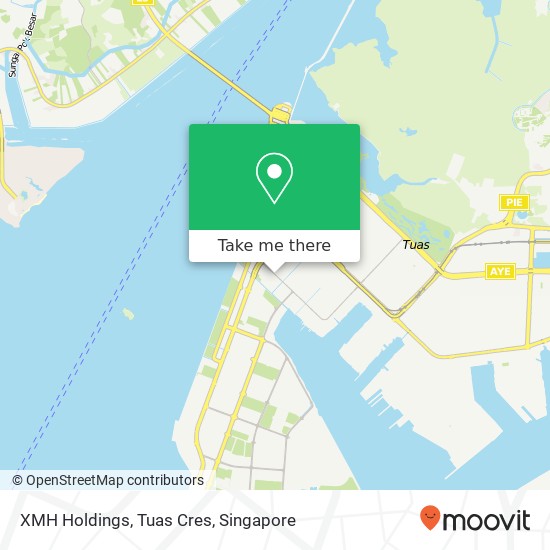 XMH Holdings, Tuas Cres map