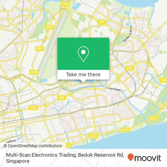 Multi-Scan Electronics Trading, Bedok Reservoir Rd地图