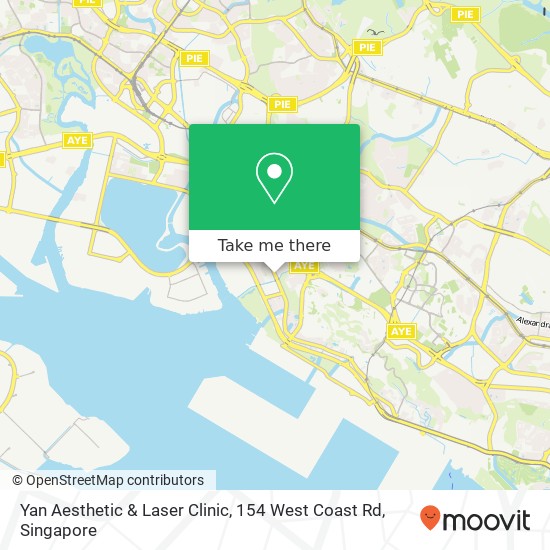 Yan Aesthetic & Laser Clinic, 154 West Coast Rd map