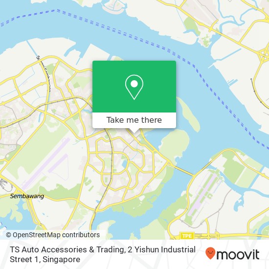 TS Auto Accessories & Trading, 2 Yishun Industrial Street 1 map