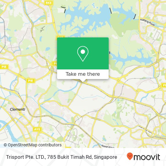 Trisport Pte. LTD., 785 Bukit Timah Rd map