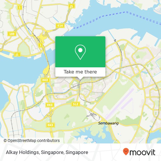 Alkay Holdings, Singapore地图