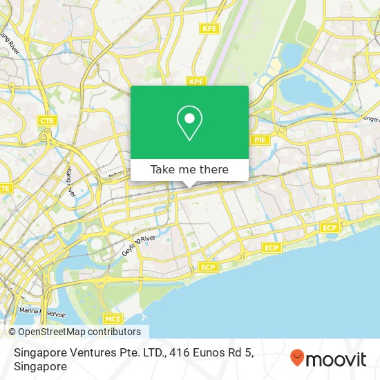 Singapore Ventures Pte. LTD., 416 Eunos Rd 5地图