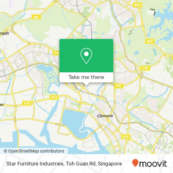 Star Furniture Industries, Toh Guan Rd地图