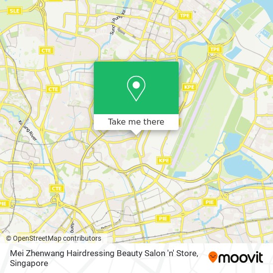 Mei Zhenwang Hairdressing Beauty Salon 'n' Store地图