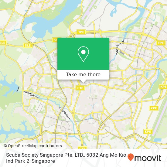 Scuba Society Singapore Pte. LTD., 5032 Ang Mo Kio Ind Park 2 map