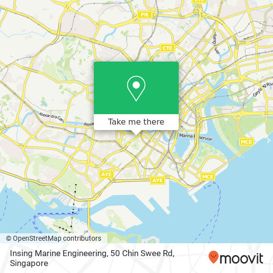 Insing Marine Engineering, 50 Chin Swee Rd地图