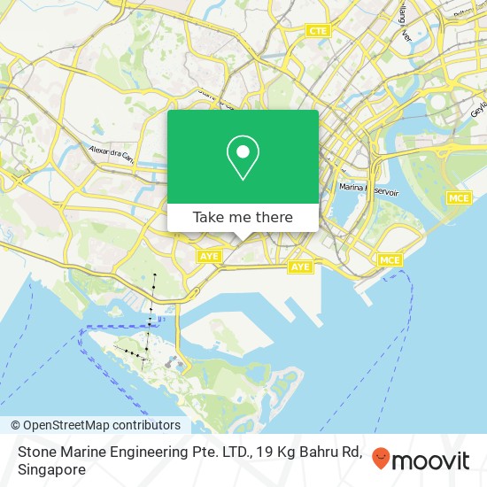 Stone Marine Engineering Pte. LTD., 19 Kg Bahru Rd map