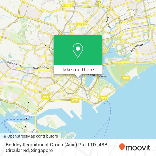 Berkley Recruitment Group (Asia) Pte. LTD., 48B Circular Rd map