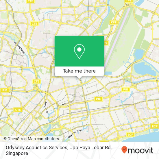 Odyssey Acoustics Services, Upp Paya Lebar Rd map