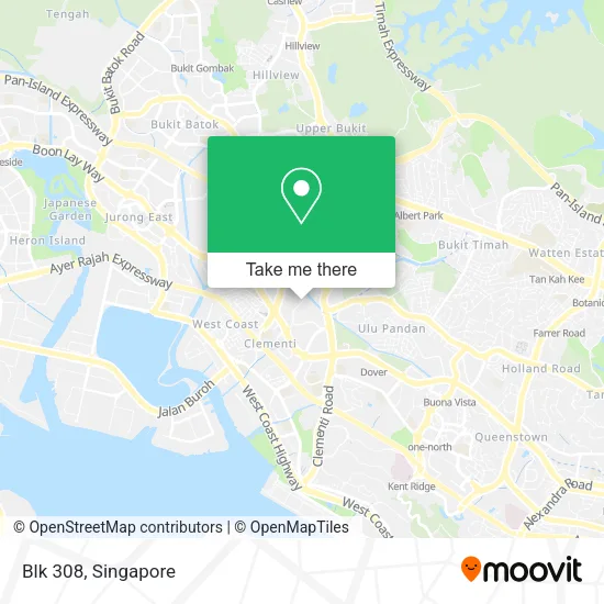 Blk 308 map