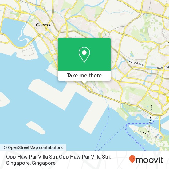 Opp Haw Par Villa Stn, Opp Haw Par Villa Stn, Singapore地图