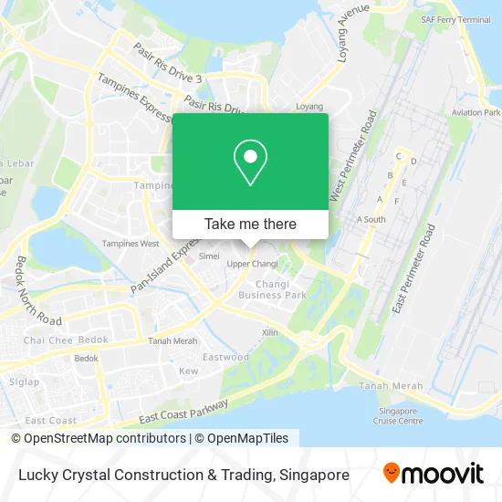 Lucky Crystal Construction & Trading map
