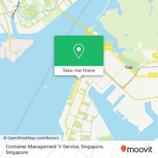 Container Management 'n' Service, Singapore map