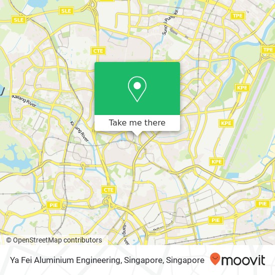 Ya Fei Aluminium Engineering, Singapore地图