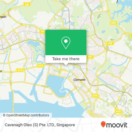 Cavenagh Oleo (S) Pte. LTD. map
