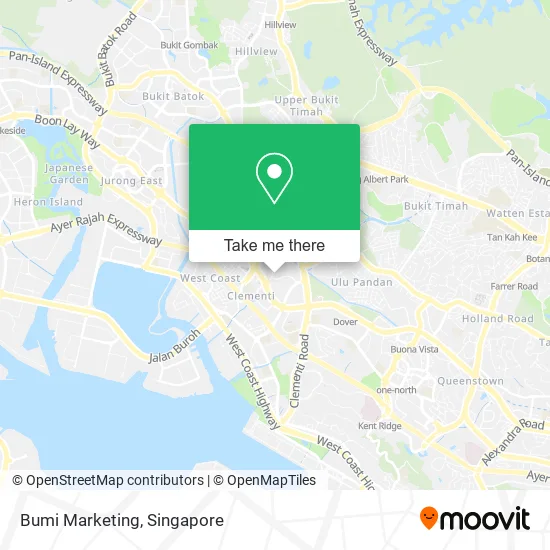 Bumi Marketing map