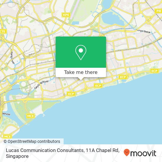 Lucas Communication Consultants, 11A Chapel Rd地图