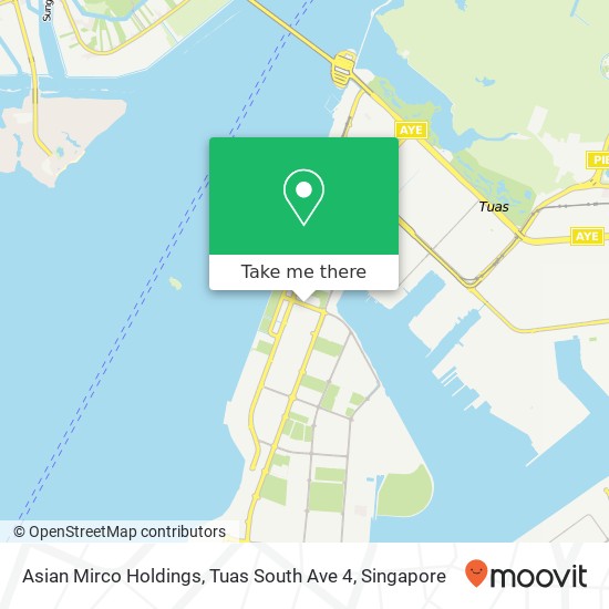 Asian Mirco Holdings, Tuas South Ave 4地图