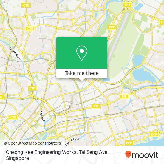 Cheong Kee Engineering Works, Tai Seng Ave地图