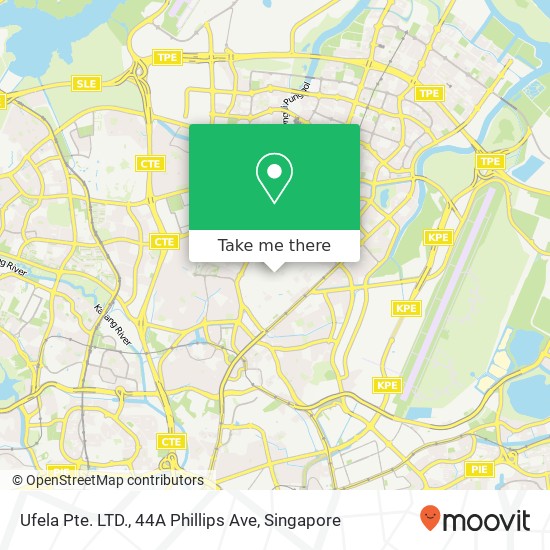 Ufela Pte. LTD., 44A Phillips Ave地图