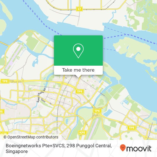 Boeingnetworks Pte+SVCS, 298 Punggol Central地图