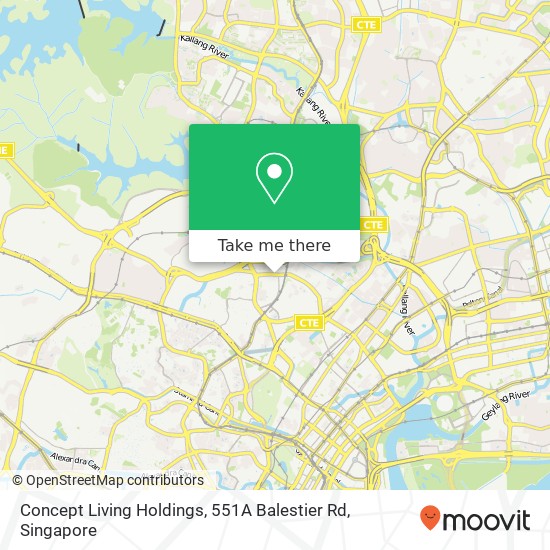 Concept Living Holdings, 551A Balestier Rd map